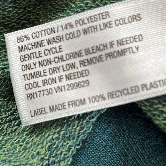 Wild Fable Women’s Oversized Green Inside Out Lightweight Hoodie size medium - Picture 5 of 5